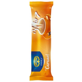 KRÜGER Family 3 in 1 Caramel, Instant Coffee Sticks with Soluble Coffee, Coffee Whiter, Sugar & Caramel Flavour, 10 Sticks (16.9 g)