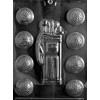 Dress My Cupcake Golf Bag, Caddy, Balls Chocolate Candy Mold