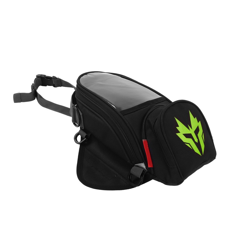 Motorcycle Fuel Tank Bag Touch Screen Function Adjustable Strap Waterproof