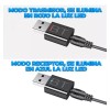 EGTMA Bluetooth Receptor Y Transmisor 5.1 Adaptador Usb