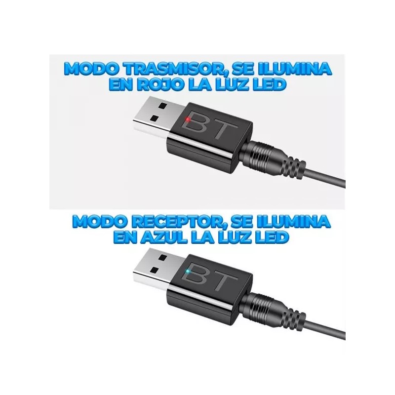 EGTMA Bluetooth Receptor Y Transmisor 5.1 Adaptador Usb