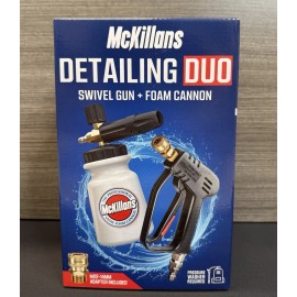 McKillans ✅McKillans Duo,  Swivel Gun & Wide Mouth Foam Cannon, New📦