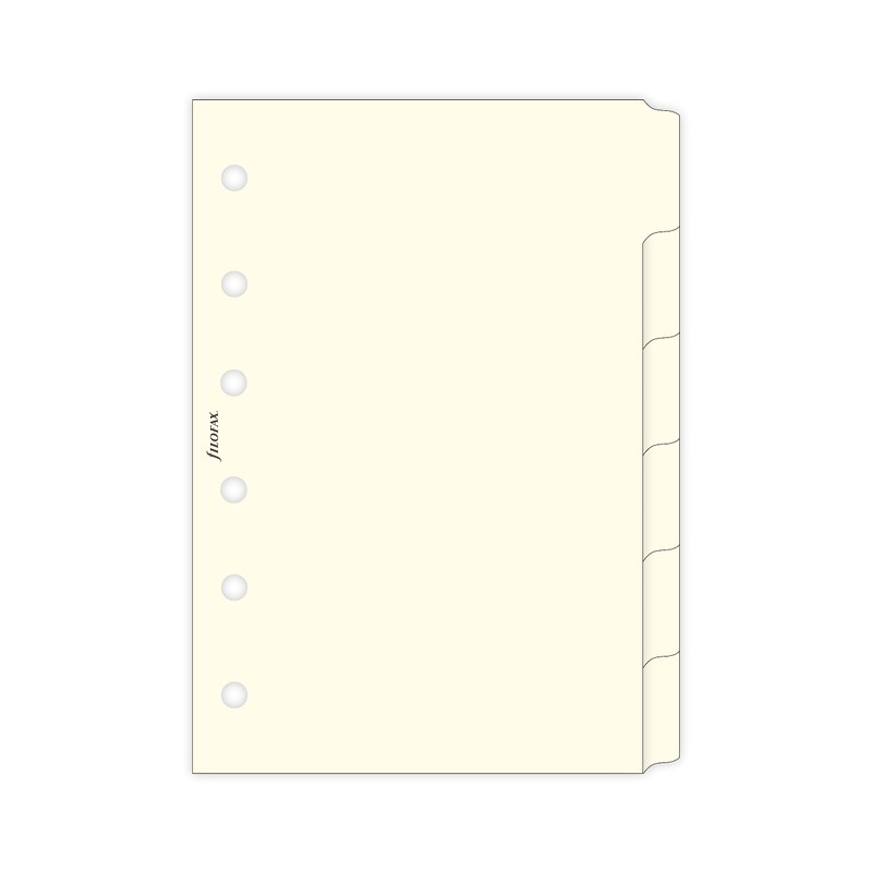 Pocket Blank index cream 6 tabs