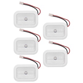 5 Pack W10843353 W11205083 W10695459 Light Bulb Compatible with Whirlpool Refrigerator Light Bulb Replacement Refrigerator LED Light Module Assembly White