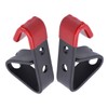 Operitacx 2pcs Wall Mounted Tire Wheel Rim Hanging Hooks Rim