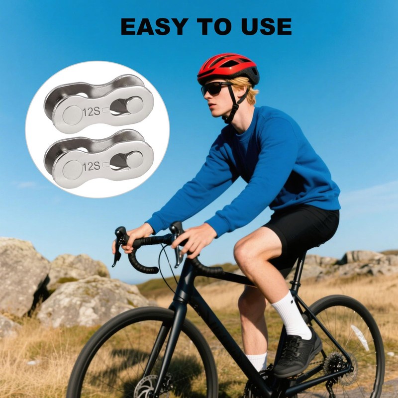 2 Pairs 12 Speed Chain Link Connector | Bicycle Missing