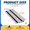 Nuvium 2" Rise Threshold Ramp for Doorways, Aluminum Door Entry