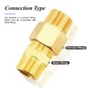 TAILONZ PNEUMATIC 1/2" BSP Male Pipe Hex Nipple, Brass Pipe