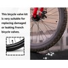 Lhbwhiz Set of 6 Bicycle Valves Set, German Bicycle Valve