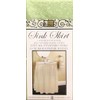 Better Home Vinyl Sink Skirt Bubbles Design Vanity Cover Waterproof