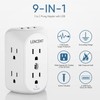 LENCENT 2 Prong Power Strip, 2 Prong to 3 Prong