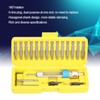 20Pcs Screwdriver Converter 180° Rotation Various Specifications Multifunctional Drill Driver
