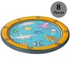 C.R. Gibson TW12-25638 Under The Sea Disposable Paper Dinner Plates,