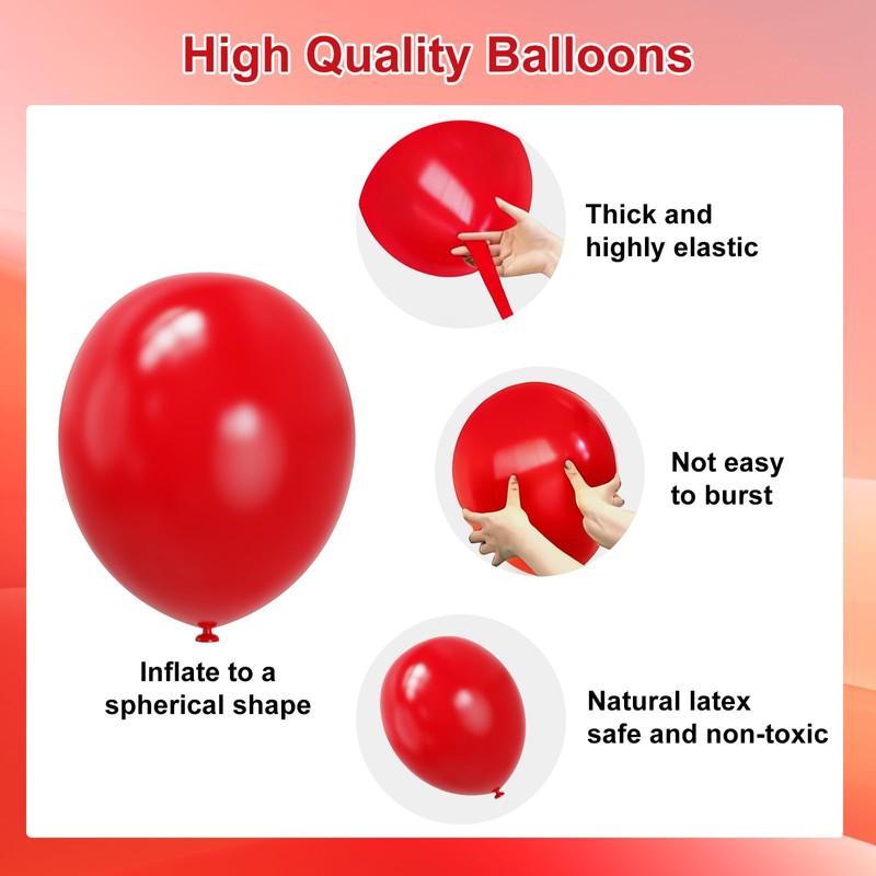 Red Yellow Blue Green Balloons Arch Kit, 129PCS Yellow Blue