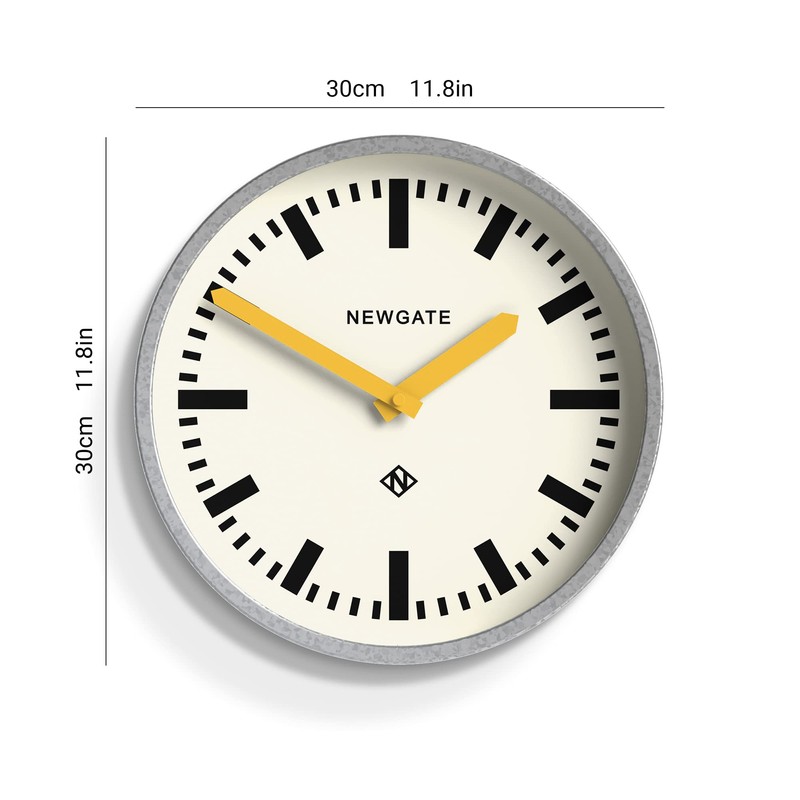 NEWGATE® The Luggage Wall Clock - Metal Clock - Analog