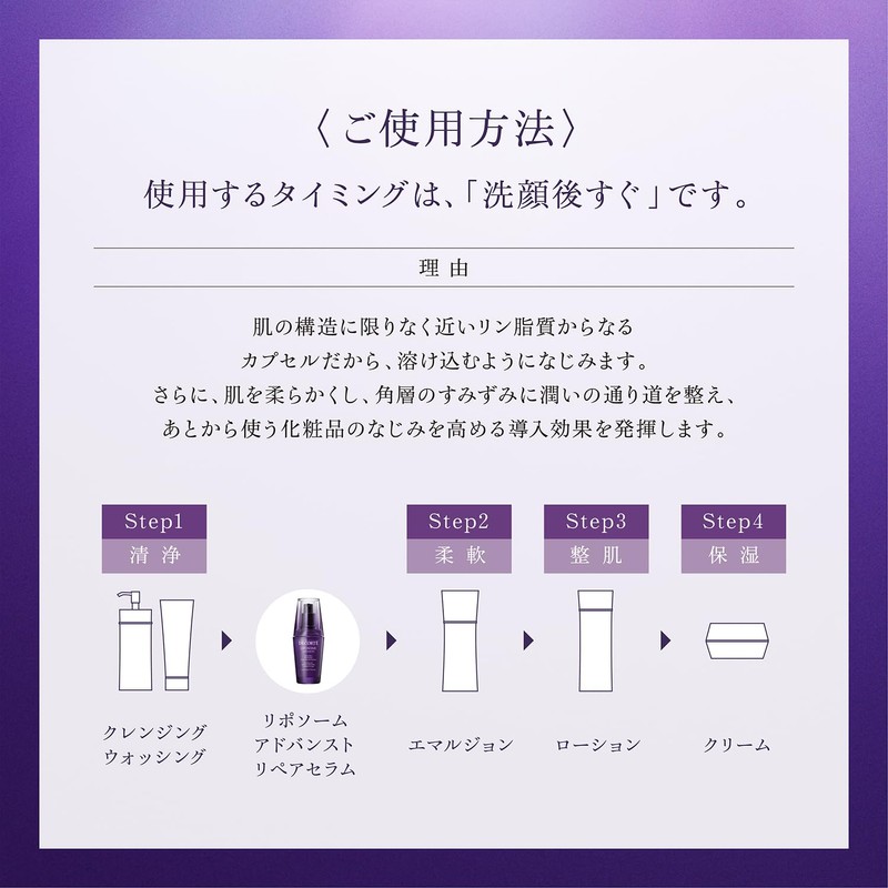COSME DECORTE Cosmetic Decolte Lipo Somme Advanced Repair Serum, 2.5
