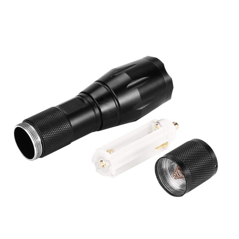 Infrared Flashlight, 850nm IR Lighting Flashlight, Zoomable IR LED Flashlight,