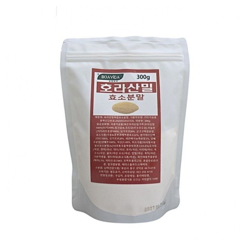 Boabitha 분말 호라산밀효소 보아비다 300g 배송을 위한 제3자 제공에 동의합니다(YES)