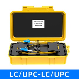Peakloong 2km Dead Zone Eliminator Fiber Optic OTDR Launch Cable Box Fiber Rings LC/UPC-LC/UPC