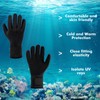 ZONJIE Wetsuit Gloves Diving Gloves Neoprene Double-Layer Thermal Elastic Wrist