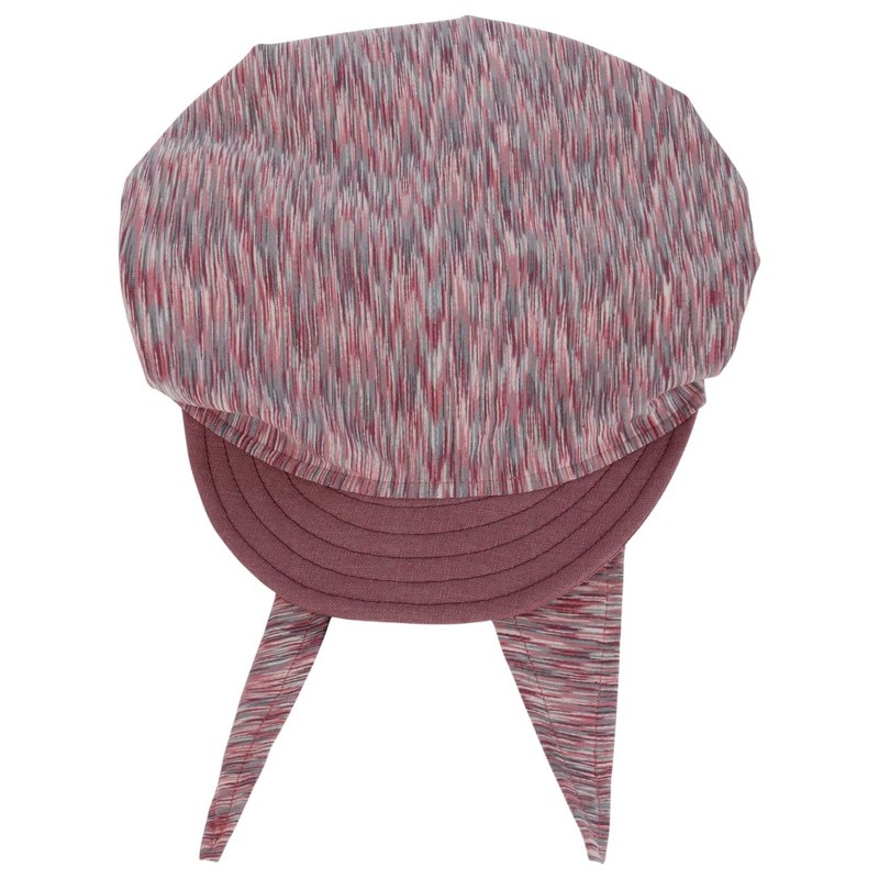 Lipodo Multicolour Bandana with Peak Cap Made in Italy Women's