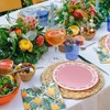100Pcs Cielito Lindo Plates, 9 Inch Mexican Paper Plates for