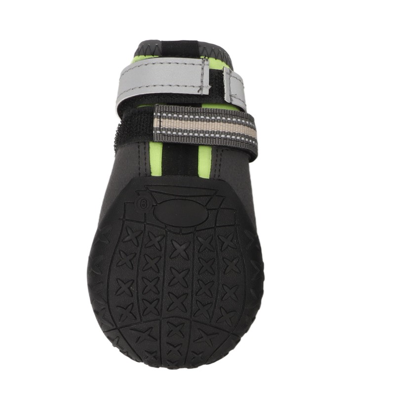 4Pcs Dog Booties Adjustable Slip Resistant Breathable Dog Boot with