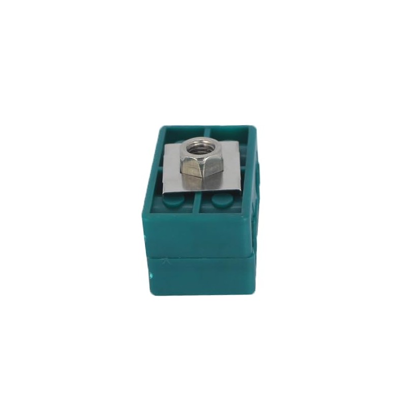Tubeclo 12MM Twin Series Clamp, Polypropylene with Galv Plated Steel