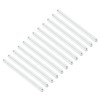 sourcing map Drawer Slides, 12Pcs 235mm - Plastic Drawer Rails,