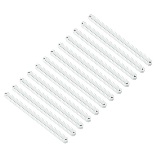 sourcing map Drawer Slides, 12Pcs 235mm - Plastic Drawer Rails,