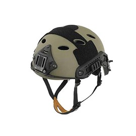 DLP Tactical Impax Extreme Bump Helmet with Accessory Mounts (Ranger Green)