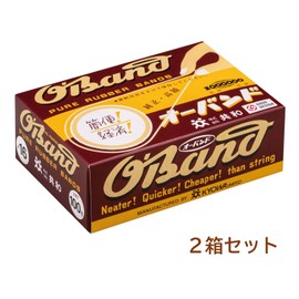 GG-011 Rubber Bands, #16, American Color, 3.5 oz (100 g) Box, Set of 2, General Standard Size, Kyowa