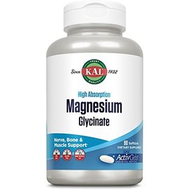 KAL- Magnesio Glicinato ActivGels 315mg, Suplemento de Magnesio de Alta Absorción para Músculo, Nervio y Hueso