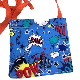 Adult Hickman Line Protective Wiggly Bag with 68cm Straps (Smash Bang Pow!)