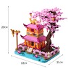 DOLBLOCK Sakura Tree House Micro Building Blocks Set for Women's
