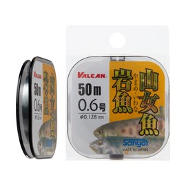 サンヨーナイロン ナイロンライン バルカン ヤマメ・イワナ 50m 1号 ナチュラルシルバー