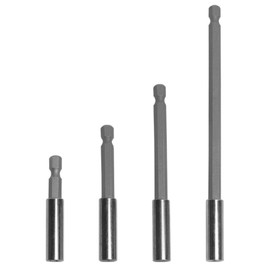 Bithalter Magnetisch, Bithalter Lang, Bit Verlängerung, Magnetische Bit Verlängerung 60mm 75mm 100mm 150mm, Schnellwechsel Bithalter Bit Halterung Magnetisch für Schraubendreher Bohrer