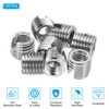 PATIKIL Self-Tapping Threaded Inserts, 20 Pcs M5 x M8 x