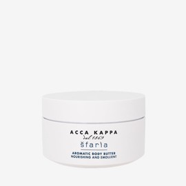 Acca Kappa Šfarìa Aromatic Body Butter 200 mL Nourishing Vitamin-E Shea and Wheat Germ for Dry Skin Men and Women