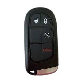 Smart Key for Dodge RAM 2013-2018，YIKEBALOG 4 Button Proximity Remote Control Key Fob fit for Dodge RAM 2013-2018 GQ4-54T