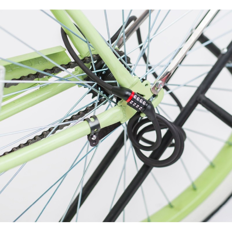 Bell Watchdog 100 Combo Cable Lock, 8mm, Black