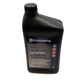 Husqvarna SAE 10W-30 Full Synthetic 4-Stroke Engine Oil Quart 593153501