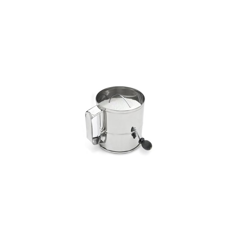 Fox Run Flour Sifter, Stainless Steel, 8-Cup