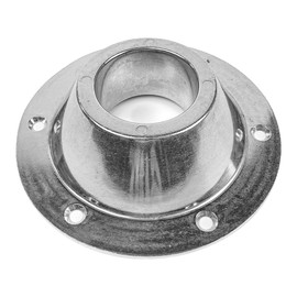 Tiardey 2PCS RV Caravan Table Mount – Aluminium Base Mount for Campervan and Motorhome, Silver Accessory for Yacht Tables, Compact Size 16.7x16.7x4.5cm