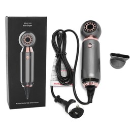 Household Electric Hair Dryer Adjustable Travel Portable Blow Dryer Hairdressing ToolUK Plug 220V