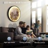 Dimmable Moon Wall Light 19.6 inch Wall Lights with Remote