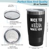 Chess Black Edition Tumbler 20oz - Nice To Mate You