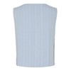 PIECES Pcpia Women's Tailored Vest WVN Noos, Cashmere Blue, L