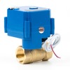 U.S. Solid Motor Ball Valve with Manual Function - 3/4