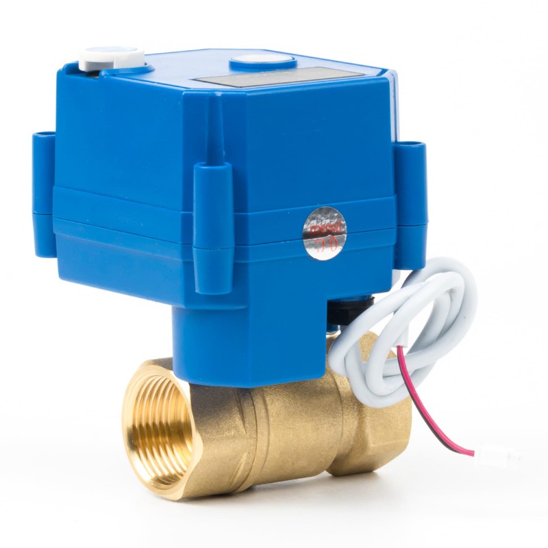 U.S. Solid Motor Ball Valve with Manual Function - 3/4